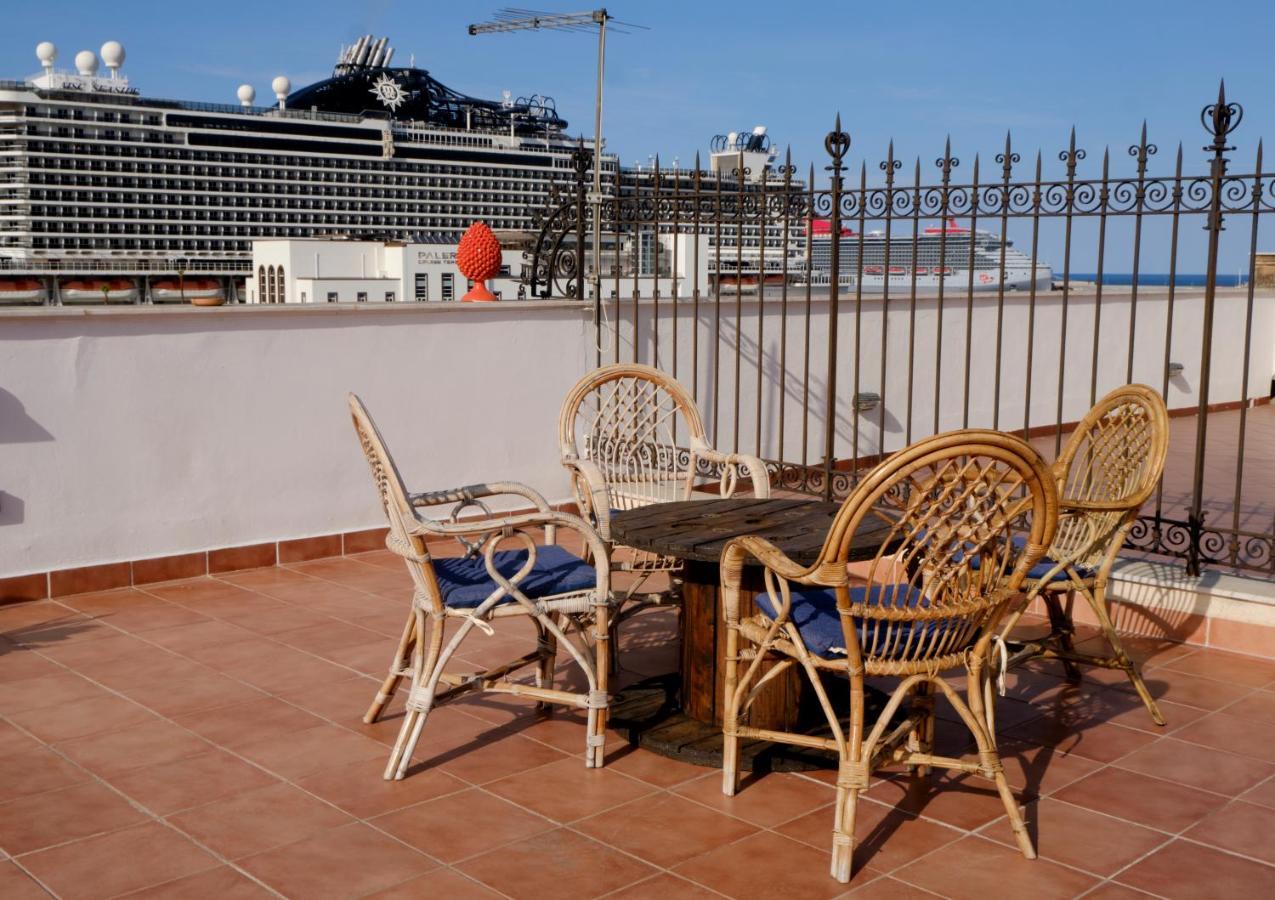 팔레르모 Attico Con Terrazza Sul Porto 아파트 외부 사진
